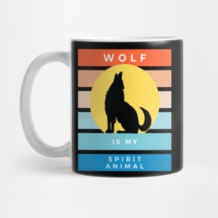 Wolf is my spirit animal Mug